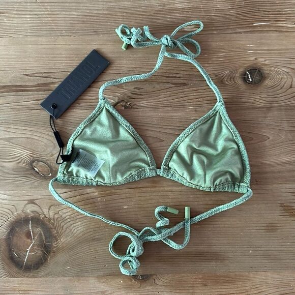 TRIANGL TOP ONLY VINCA - KHAKI NO BAG NEW WITH TAG - Picture 6 of 7